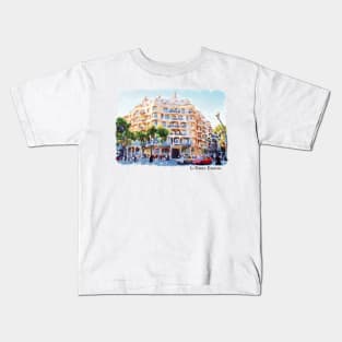 La Pedrera Barcelona Kids T-Shirt